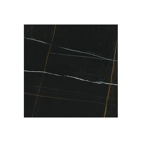 Плитка SG642102R ГРЕППИ ЧЕРНЫЙ лаппатированный обрезной (600x600), KERAMA MARAZZI
