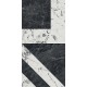 Плитка SG565402R БЬЯНКО НЕРО ЧЕРНЫЙ БЕЛЫЙ лаппатированный обрезной (600x1195), KERAMA MARAZZI